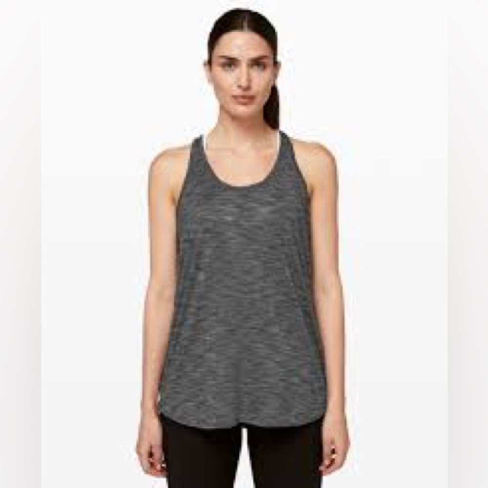 Lululemon Women's Essential Gray Tank Top size 8